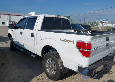 2013 Ford F150 Supercrew from USA, damaged, VIN 1FTFW1ET2DFB27434